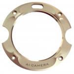 Camera Lens Glass With Frame For Blackview Bl9000 Pro 5g Gold By - Maxbhi Com