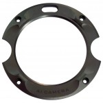 Camera Lens Glass With Frame For Blackview Bl9000 Pro 5g White By - Maxbhi Com