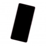 Camera Lens Glass with Frame for Vivo V50 Black