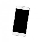 Camera Lens Glass with Frame for Meizu Pro 6S Black