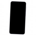 Camera Lens Glass with Frame for Samsung Galaxy A36 5G White