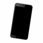 Camera Lens Glass with Frame for Vsun Note 4G Black