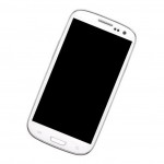 Camera Lens Glass with Frame for Samsung Galaxy S III CDMA Black