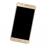Camera Lens Glass with Frame for Samsung Galaxy On8 Gold