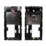Middle Frame Ring Only For Sony Xperia Zl C6506 White By - Maxbhi Com
