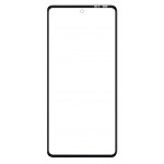 Replacement Front Glass For Tecno Camon 20 Pro 4g Black By - Maxbhi Com