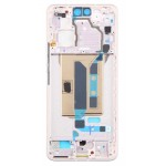 Lcd Frame Middle Chassis For Xiaomi Civi 4 Pro Pink By - Maxbhi Com