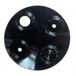 Camera Lens Glass With Frame For Tecno Camon 30 White By - Maxbhi Com