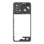 Middle Frame Ring Only For Motorola Moto G24 Black By - Maxbhi Com