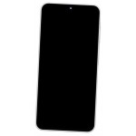 Lcd Frame Middle Chassis For Vivo Y28e 5g Silver By - Maxbhi Com