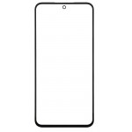Replacement Front Glass For Samsung Galaxy M56 5g Black By - Maxbhi Com
