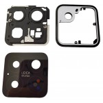 Camera Lens Glass With Frame For Xiaomi 15 Black By - Maxbhi Com