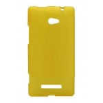 Back Case for HTC 8X - Yellow