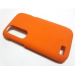 Back Case for HTC Desire X Dual SIM with dual SIM card slots - Orange