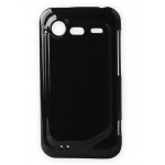Back Case for HTC Incredible S S710d - Black