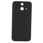 Back Case for HTC ONE - E8 - With Dual sim - Black