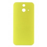 Back Case for HTC One - E8 - Yellow