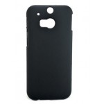 Back Case for HTC One - M8 - dual sim - Black