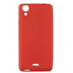 Back Case for Micromax Canvas Selfie Lens Q345 - Red