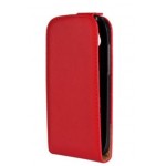 Flip Cover for HTC Deisre X T328E - Red