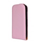 Flip Cover for HTC Desire X Dual SIM with dual SIM card slots - Pink