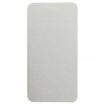 Flip Cover for Micromax Q355 - White