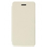 Flip Cover for Celkon Campus Crown Q40 - White