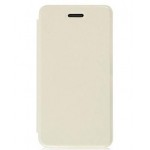 Flip Cover for Celkon Q40 Plus - White