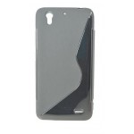 Back Case for Huawei Ascend G630 - Black & Grey