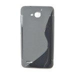 Back Case for Huawei Ascend G750 - Black & Grey