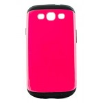 Back Case for Samsung Galaxy Core Duos - Black & Pink