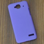Back Case for Alcatel Idol Mini OT-6012D with Dual SIM - Purple
