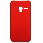 Back Case for Alcatel Pixi 3 - 4.5 - Red