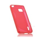Back Case for LG MS659 - Red