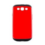 Back Case for Samsung Galaxy Core I8262 with Dual SIM - Red & Black