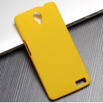 Back Case for Alcatel Onetouch Idol X 6040D - Yellow