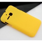 Back Case for Alcatel OT-5020E - Yellow