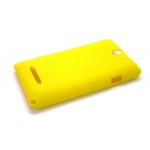 Back Case for Sony C1604 - Yellow
