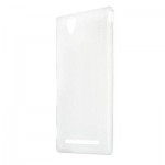 Back Case for Sony Ericsson Xperia T2 Ultra D5306 - White