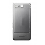 Back Cover For Motorola Zn300 Silver - Maxbhi Com