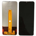 Lcd With Touch Screen For Lava Bold N1 Black By - Maxbhi Com