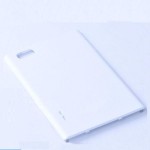 Back Cover for LG Optimus F100L - White