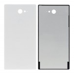 Back Panel Cover For Sony Xperia M2 D2305 White - Maxbhi Com