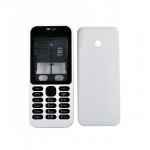 Full Body Housing For Microsoft Nokia 222 White - Maxbhi Com