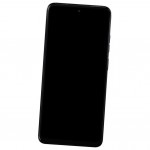 Camera Lens Glass with Frame for Motorola Moto E15 Black