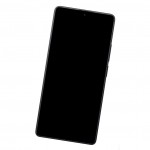 Camera Lens Glass with Frame for Xiaomi Redmi Note 14S Black