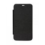 Flip Cover for Intex Aqua Young - Black