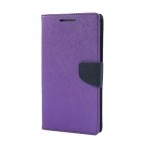 Flip Cover for Samsung Galaxy Core - Black & Purple