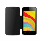 Flip Cover for Videocon Infinium Z51Q Star - Black