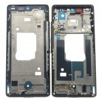 Lcd Frame Middle Chassis For Infinix Note 40 Pro 4g White By - Maxbhi Com